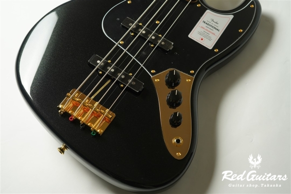 Made In Japan Traditional 2025 Collection 60’s Jazz Bass - Black Pearl